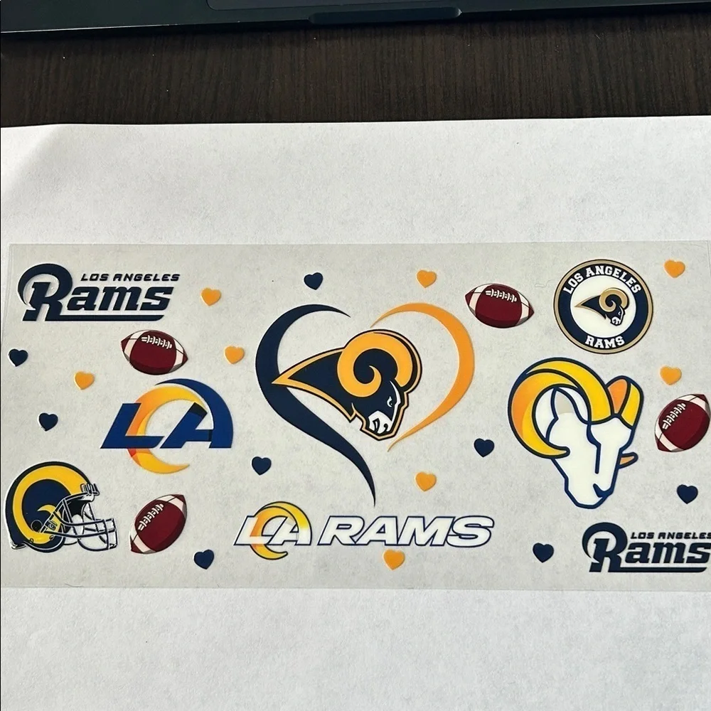 Rams Cup Decal 284